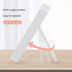 Espejo de Maquillaje LED Compacto y Portátil Recargable con Pantalla Táctil – Iluminación Natural para Tocador y Viajes