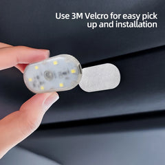 Mini Luz LED RGB Recargable y Portátil – Iluminación Táctil para Coche, Armarios y Espacios Reducidos