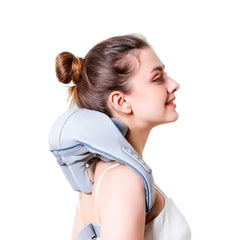 Masajeador Inalámbrico para Cuello y Espalda – Masaje Relajante con Calor y 3 Niveles de Intensidad