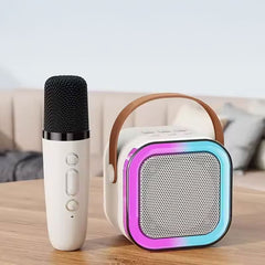 Karaoke Portátil Bluetooth – Micrófono Inalámbrico para Fiestas, Karaoke TV en Casa y Regalos para Niños
