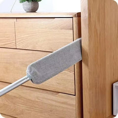 Plumero de Microfibra con Varilla Telescópica – Limpieza Sin Esfuerzo para Muebles, Suelos y Rincones Difíciles