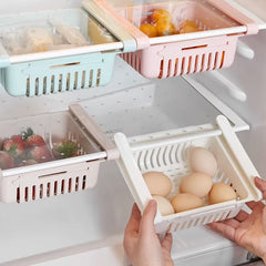 Bandeja Extensible para Nevera – Organización Eficiente para Cajones y Estantes de Almacenamiento
