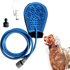 Guante para Ducha y Cepillado de Mascotas – Herramienta Multifuncional para Gatos y Perros
