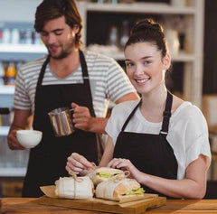 Delantal Impermeable Ajustable de Cocina – Perfecto para el Hogar, Bar, Restaurante, Profesional